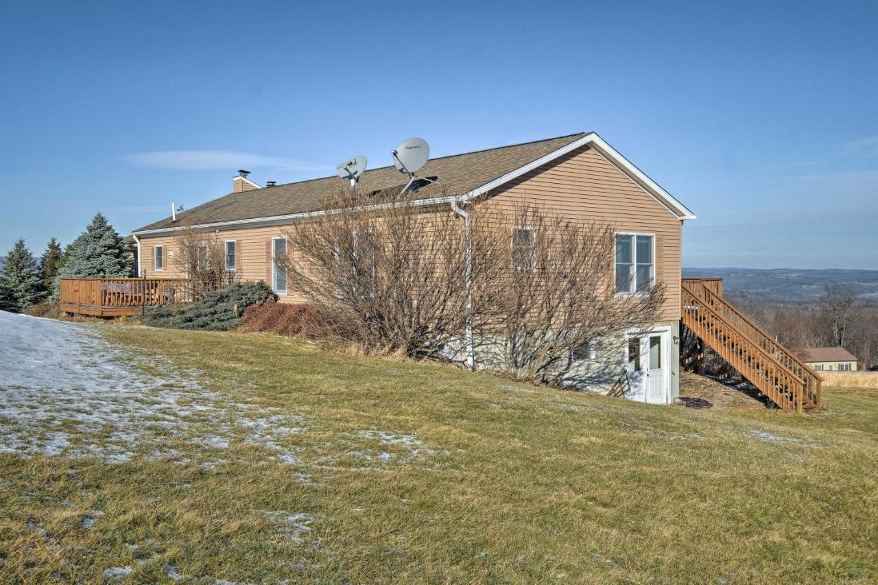 Catskills Mtn Retreat With Panoramic View And Fire Pit Cornwallville Exterior photo